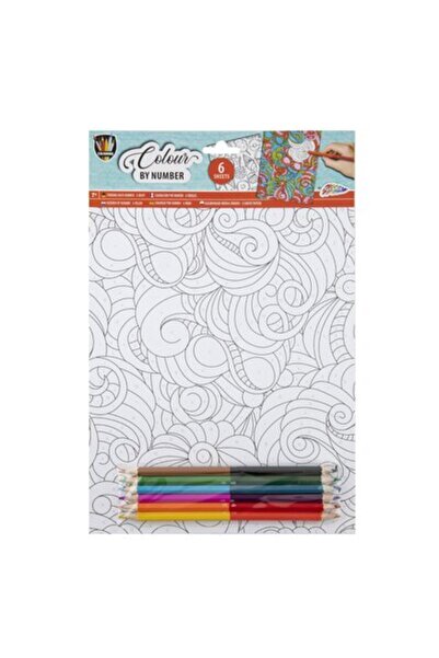 GRAFİX Desen după numere Rezumat A4, 6 pagini