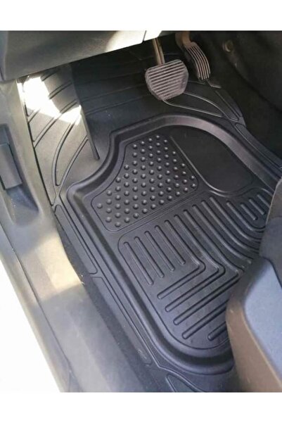 Elif Renault Megane 2 2003-2008 UYUMLU 3D HAVUZLU KAUÇUK PASPAS TAKIMI ÖN ARK...