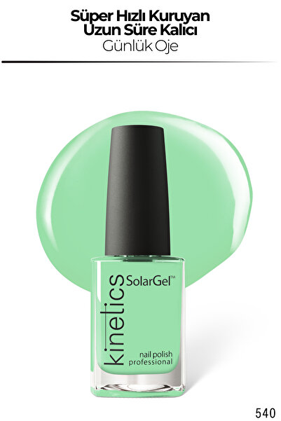kinetics SolarGel Günlük Oje - Uzun Süre Kalıcı, Yoğun Pigment | #540 SUBLİME...