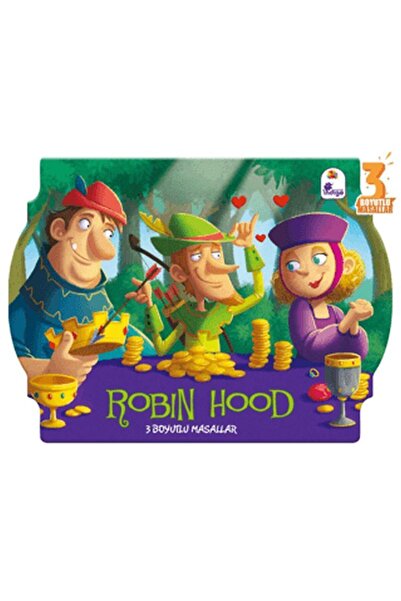İndigo Çocuk Robin Hood   3 Boyutlu Masallar / İndigo Kitap / Kolektif