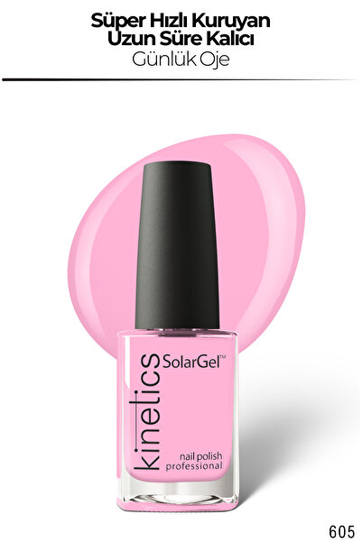 Kinetics Nails Kinetics SolarGel Günlük Oje - Uzun Süre Kalıcı, Yoğun Pigment...