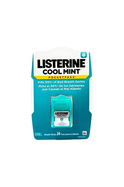 Listerine Cool Mint Pocketpaks 24'lü