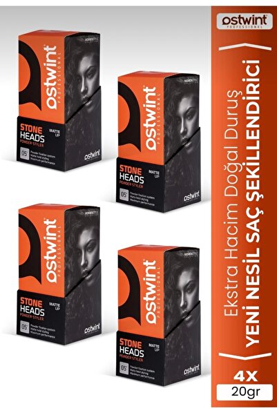 Ostwint Saç Şekillendirici Pudra Turuncu 20 Gr X 4 Adet