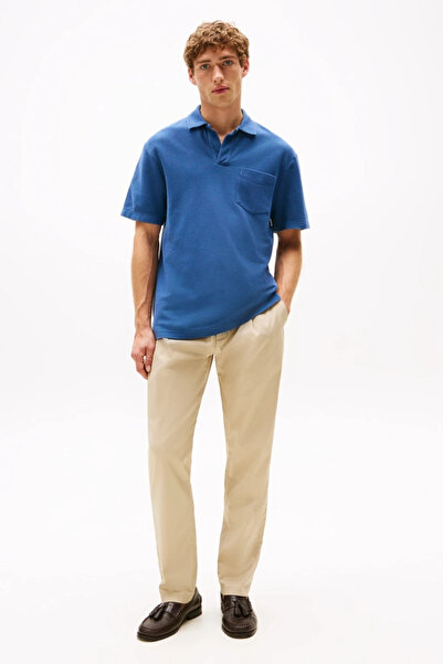 Tommy Hilfiger Erkek Harlem Tech Twill Beyaz Pantolon MW0MW39702RBT