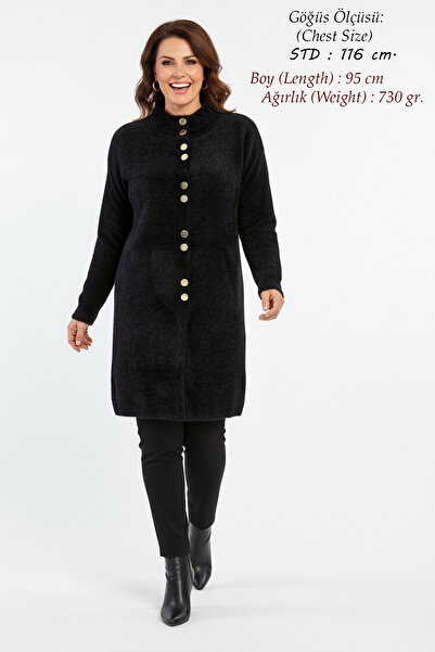 Laden Knitwear Large Size Angora Women's Soft Thick High Quality Long Winter ...