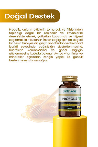 Aksu Vital Shiffa Home Propolis 60 Kapsül
