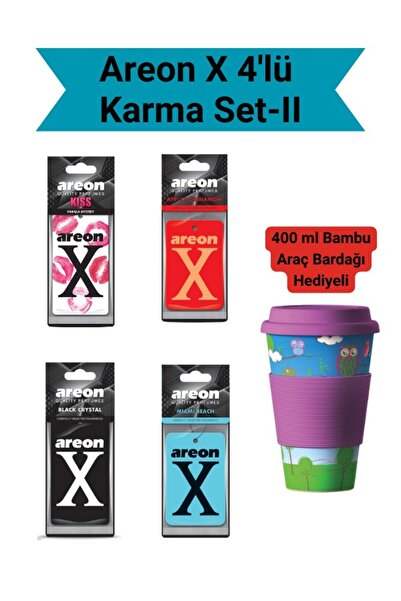 Areon X Süper Karma 4'lü Set-ıı