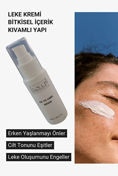 loccis Locci's Çil Ve Leke Kremi Doğal İçerik Yoğun Kıvam 50 ml