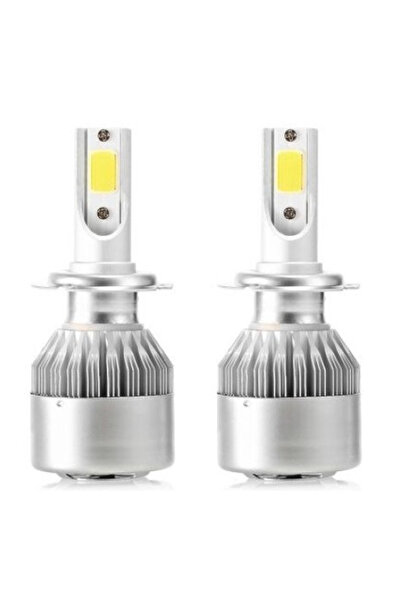 China Set de 2 becuri auto C6 H3 6000K 36W/bec 8000lm 60LED