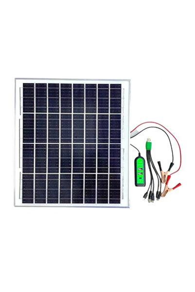 MİKİ Panou solar portabil 25W cu USB si mufe pentru incarcare device uri CL 1826