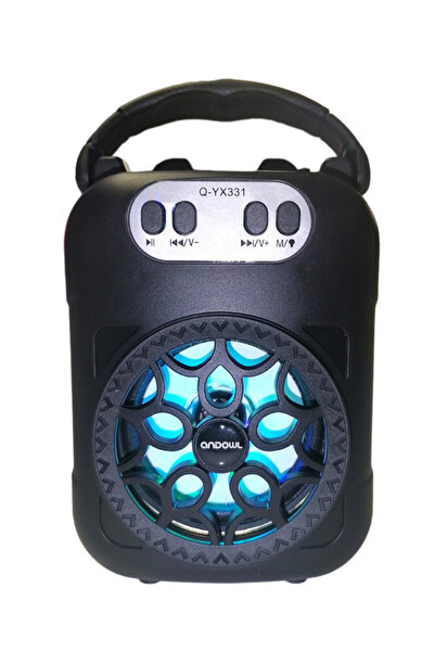 Mihai Boxa bluetooth portabila Andowl Q YX331 cu lumina RGB