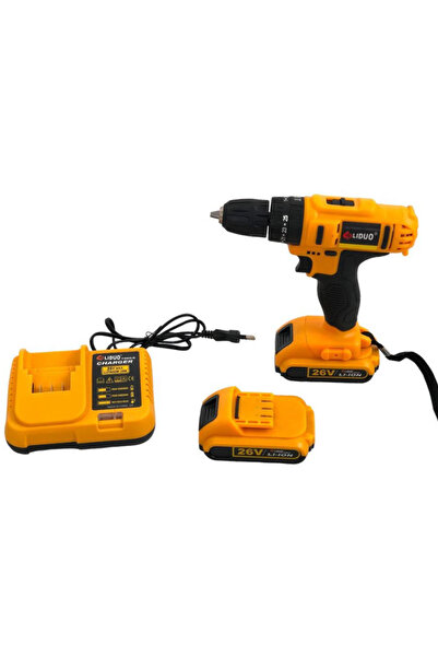 Jack Bormasina Autofiletanta cu Trusa 26V 5Ah 2XAcumulatori