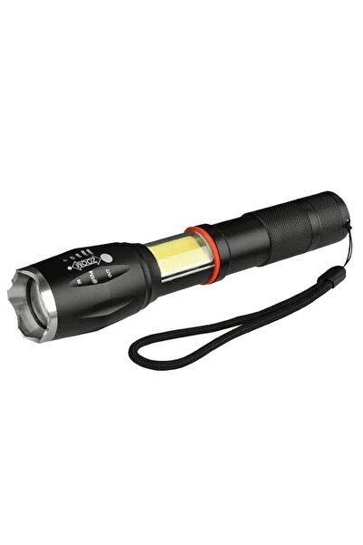 OEM Lanternă din metal tactic zoom reglabil, Led lateral, 5 moduri