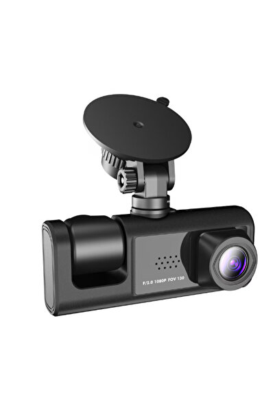 BASE Cameră auto DVR Full HD 1080p, câmp vizual ultra larg de 170 de grade, e...