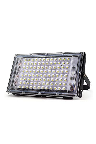 MİKİ Proiector 100W 220V 96 led cu lupa Dreptunghiular