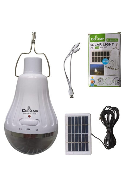 Alex Panou solar CL-6028-7L cu bec reincarcabil