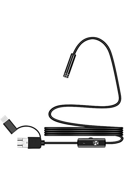 Alex Camera Endoscop 3 in 1 USB C Android Slim pentru Inspectie Auto 5m