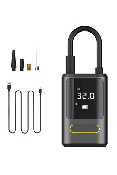 Alex Compresor auto de aer portabil ATJ 8466 cu display digital