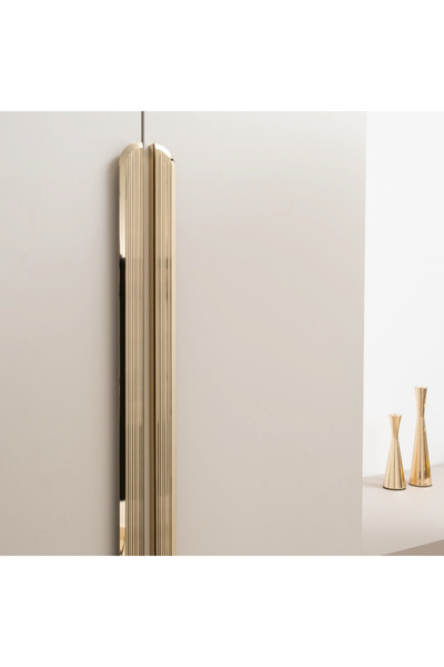 System 512 Mm - Altın Rengi Line/çizgili Kulp Tekli - Ssy9064 0512 Gl