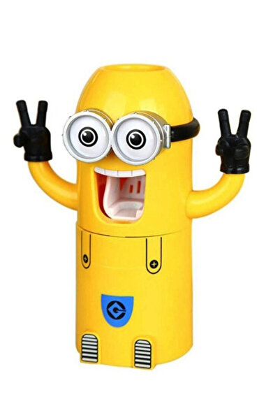 OEM Dozator Minion pasta de dinti si suport periute