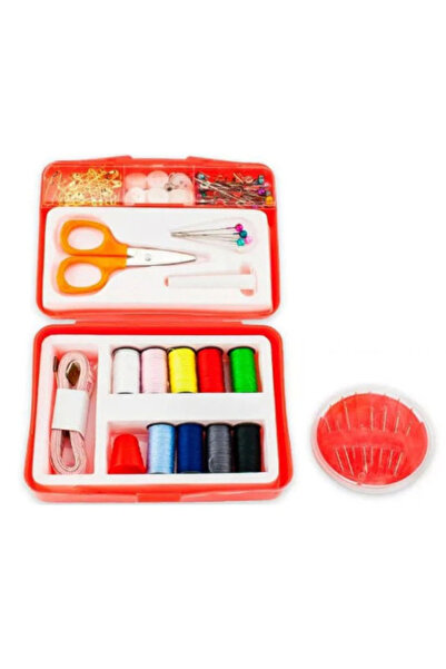 OEM Mini sewing kit 112 accessories included, portable 12x8 cm