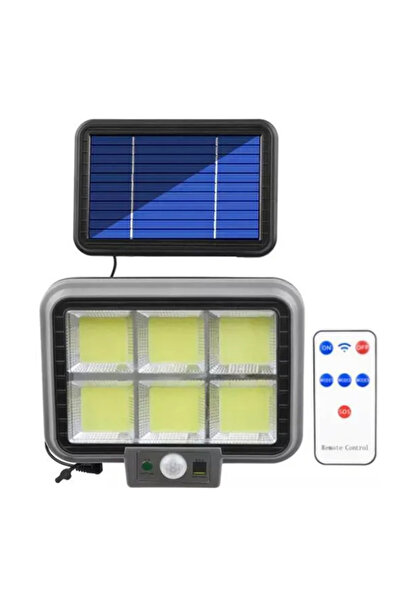 MİKİ Proiector solar 294LED 50W senzor de miscare HS 8022 telecomanda 3 modur...