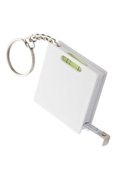 OEM Breloc Chei Mini Ruleta cu Boloboc Alb