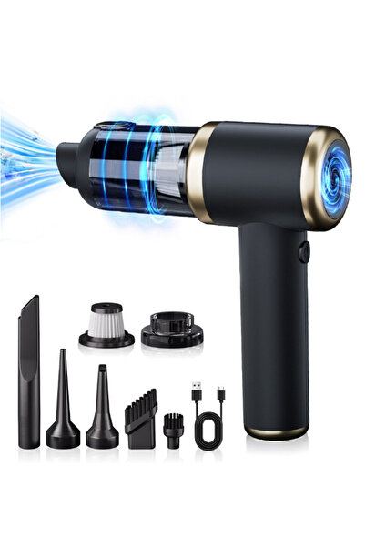 China Aspirator auto portabil multifuncțional 4 în 1, filtru lavabil 4000mAh