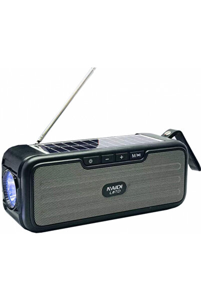 Tai Boxă radio portabilă cu panou solar Bluetooth L8TD 10W 1200 mAh