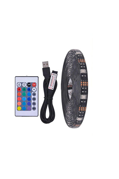 XL Kit banda LED RGB pentru TV lungime 3 m telecomanda inclusa