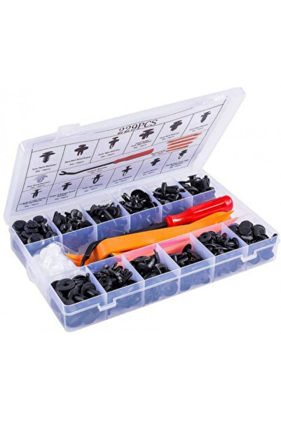 auto Cleme de Fixare Universale Plastic - Cutie 229PCS