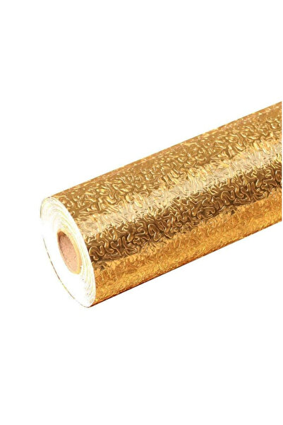 BASHAR Folie Aluminiu Autoadeziva Aurie Creponata Rezistenta