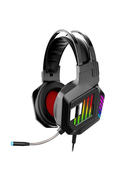 Mihai Andowl Q E8 Over Ear Gaming Headphones with 2x3.5mm / USB connection Black