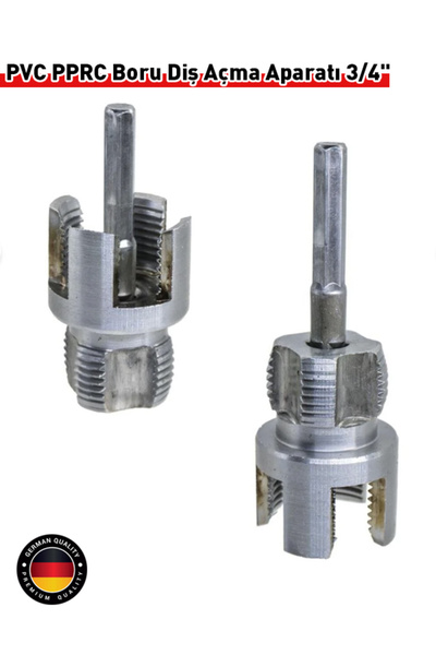 NiceLand PVC PPRC Boru İç ve Dış Diş Açma Aparatı 3/4" (25 mm)