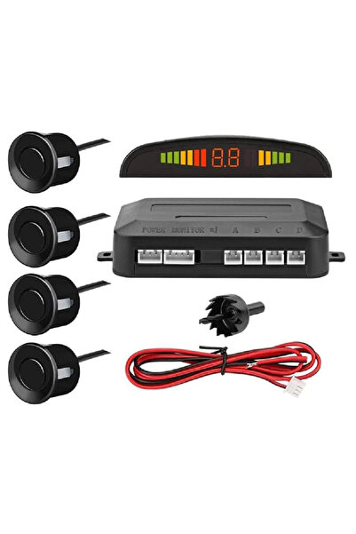 Ruan Kit senzori parcare cu afisaj senzori negri 18.5 mm