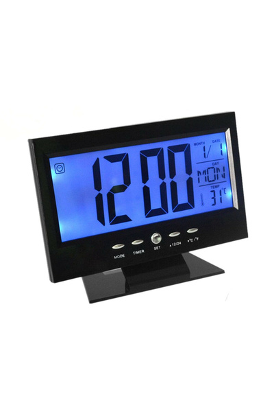 Alex Ceas cu ecran LCD DS 8082 NEGRU