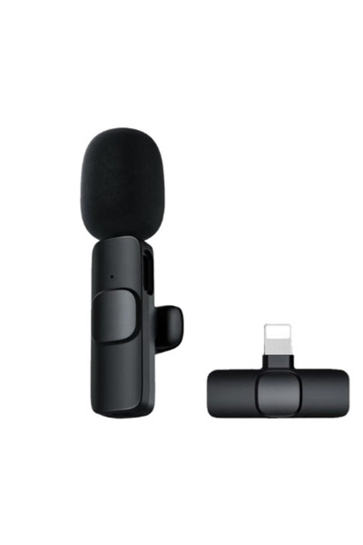 MOHAMED Microfon fara fir K8 tip lavaliera, conector USB tip iPhone