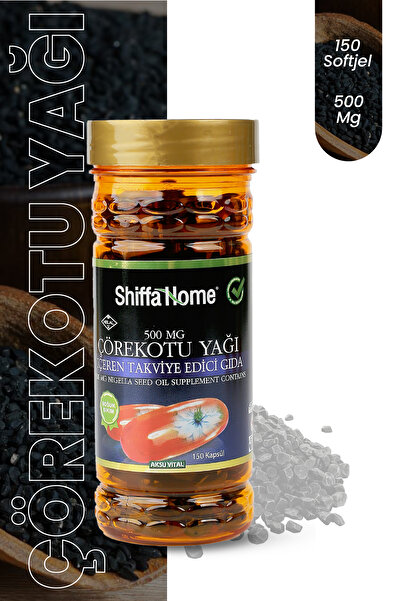 Shiffa Home Aksu Vital Black Cumin Oil - 150x500mg Capsules
