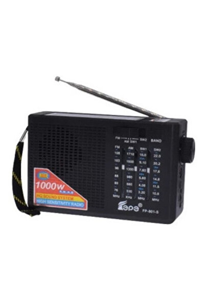 AHMED Radio portabil cu incarcare solara si acumulator portabil FP 801 S