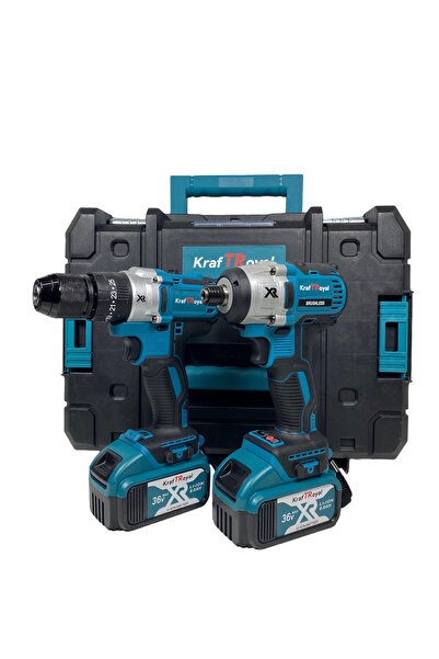 Andu Trusa Masina cu Impact + Autofiletanta cu 2 Acumulatori 36V