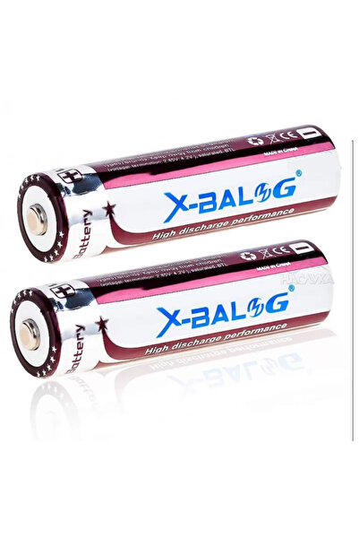 OEM Set 2 Acumulatori X-Balong Li-Ion Tip 18650, 8800 mAh, 3.7V, terminal cu ...