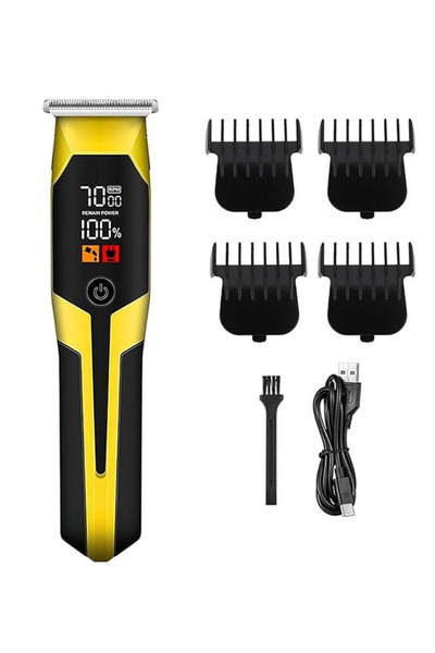 Mihai Trimmer de tuns profesional QLF366 cu display digital