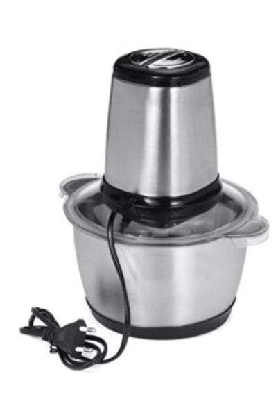 MOHAMED Stainless steel electric chopper with 4 blades