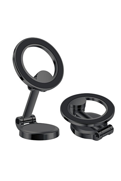 Ruan Suport magnetic auto rotativ la 360 grade cu baza rotunda pliabil