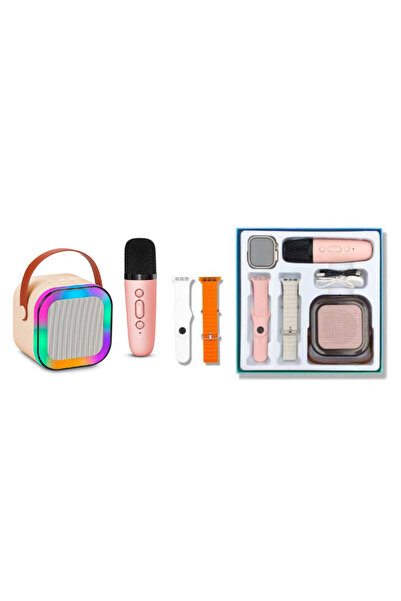 Amir Set boxa bluetooth cu microfon karaoke si ceas smartwatch ZT 005