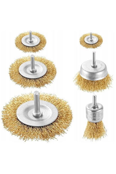 OEM Set 6 perii din sarma pentru bormasina