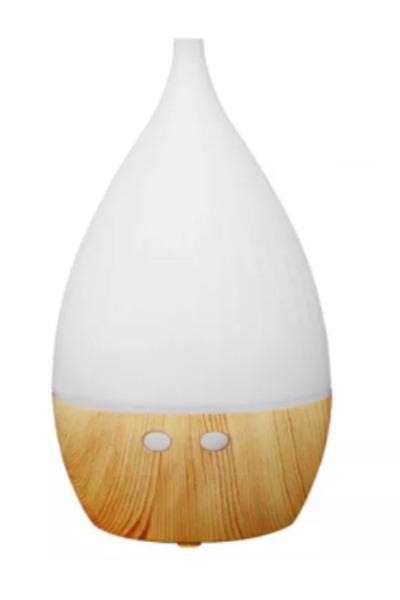 Tai Umidificator LED 150ml Difuzor pentru Aromaterapie USB cu varf alb