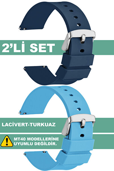 Trendburada حزام ساعة ذكي للأطفال متوافق مع Movetime Mt42x Mt43 Mt46 Family-s...