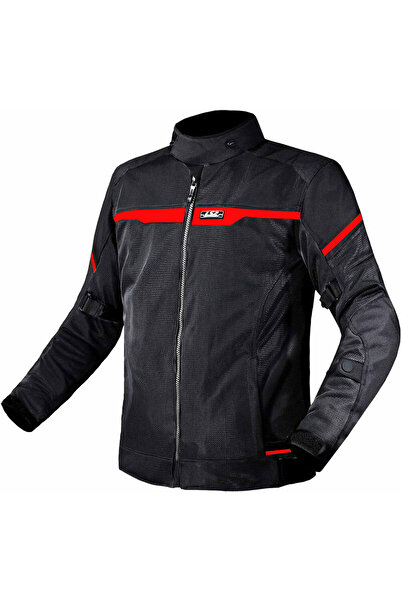 LS2 RIVA MONT SİYAH-KIRMIZI