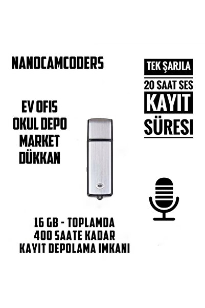 Nanocamcoders 1K ° 1080P HD Mini Premium CCTV Kamera Sesli Video Kayıt Ev Ofi...